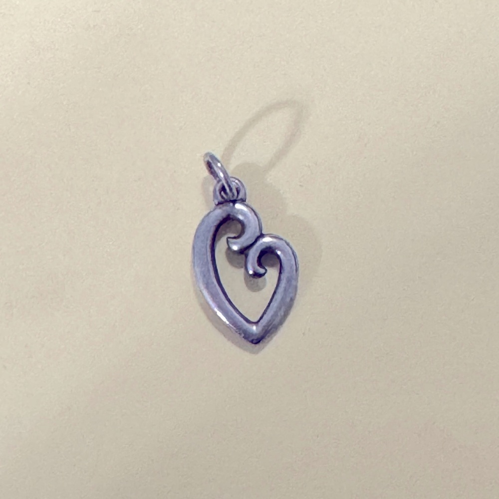 Sterling James Avery Heart Charm
